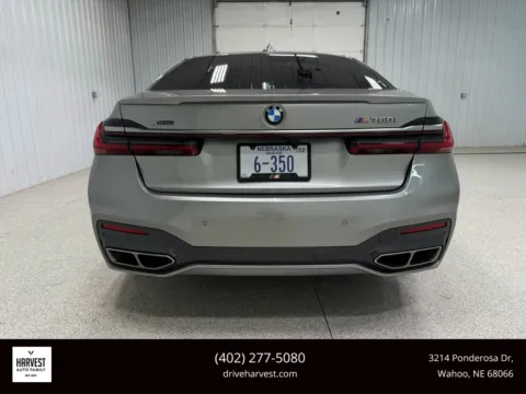 Another view of 2022 BMW 7 Series M760i xDrive Sedan 4D for sale in Wahoo, NE at Harvest Auto Family