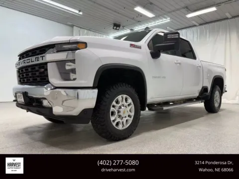 White 2023 Chevrolet Silverado 2500 HD Crew Cab LT Pickup 4D 6 1/2 ft for sale in Wahoo, NE