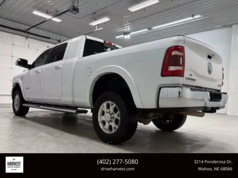 Photos of 2020 Ram 2500 Mega Cab Laramie Pickup 4D 6 1/3 ft for sale in Wahoo, NE at Harvest Auto Family
