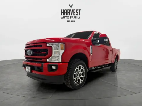 Red 2022 Ford F250 Super Duty Crew Cab Lariat Pickup 4D 6 3/4 ft for sale in Wahoo, NE