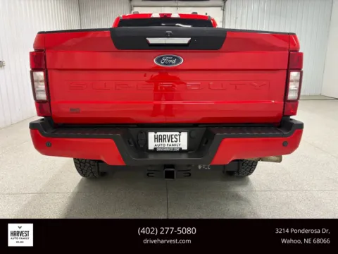 Another view of 2022 Ford F250 Super Duty Crew Cab Lariat Pickup 4D 6 3/4 ft for sale in Wahoo, NE at Harvest Auto Family