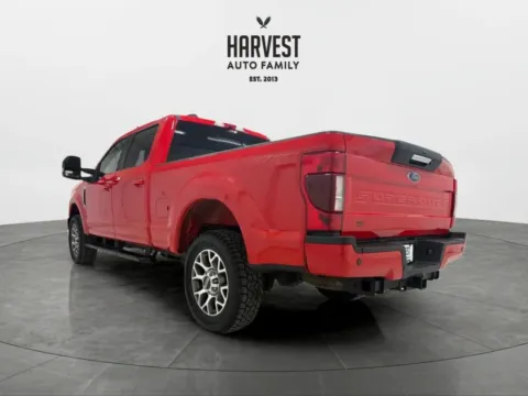 Photos of 2022 Ford F250 Super Duty Crew Cab Lariat Pickup 4D 6 3/4 ft for sale in Wahoo, NE at Harvest Auto Family