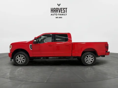 Photos of 2022 Ford F250 Super Duty Crew Cab Lariat Pickup 4D 6 3/4 ft for sale in Wahoo, NE at Harvest Auto Family