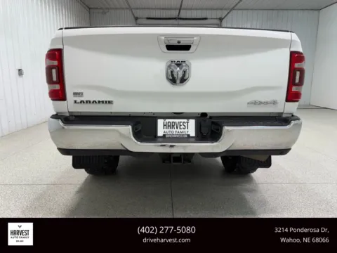 Another view of 2019 Ram 3500 Crew Cab Laramie Pickup 4D 8 ft for sale in Wahoo, NE at Harvest Auto Family