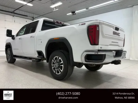 Photos of 2024 GMC Sierra 2500 HD Crew Cab SLT Pickup 4D 6 1/2 ft for sale in Wahoo, NE at Harvest Auto Family