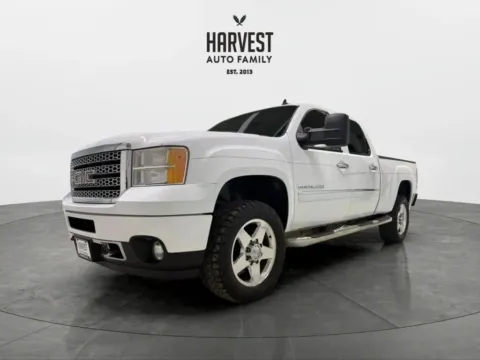 White 2014 GMC Sierra 2500 HD Crew Cab Denali Pickup 4D 6 1/2 ft for sale in Wahoo, NE