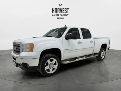 White 2014 GMC Sierra 2500 HD Crew Cab Denali Pickup 4D 6 1/2 ft for sale in Wahoo, NE