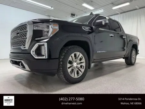 Black 2020 GMC Sierra 1500 Crew Cab Denali Pickup 4D 5 3/4 ft for sale in Wahoo, NE