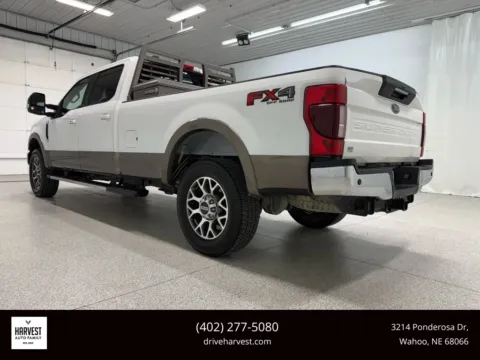 Photos of 2021 Ford F350 Super Duty Crew Cab Lariat Pickup 4D 8 ft for sale in Wahoo, NE at Harvest Auto Family