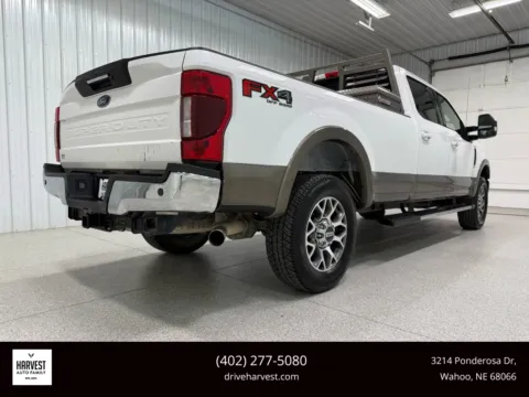 More photos of 2021 Ford F350 Super Duty Crew Cab Lariat Pickup 4D 8 ft at Harvest Auto Family, NE