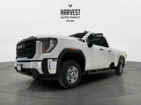 White 2024 GMC Sierra 2500 HD Double Cab Pro Pickup 4D 8 ft for sale in Wahoo, NE