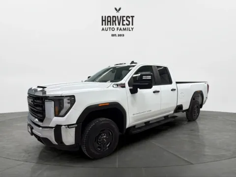 White 2024 GMC Sierra 2500 HD Double Cab Pro Pickup 4D 8 ft for sale in Wahoo, NE