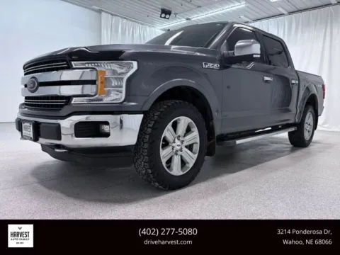 Gray 2019 Ford F-150 SuperCrew Cab Lariat Pickup 4D 5 1/2 ft for sale in Wahoo, NE