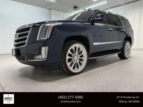 Blue 2019 Cadillac Escalade Luxury Sport Utility 4D for sale in Wahoo, NE