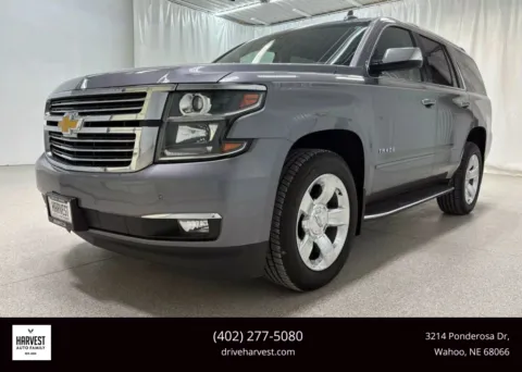 Gray 2019 Chevrolet Tahoe Premier Sport Utility 4D for sale in Wahoo, NE