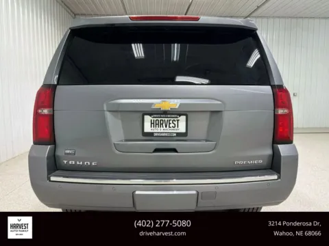 Another view of 2019 Chevrolet Tahoe Premier Sport Utility 4D for sale in Wahoo, NE at Harvest Auto Family