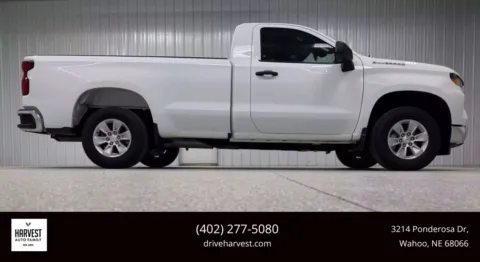 More photos of 2024 Chevrolet Silverado 1500 Regular Cab Work Truck Pickup 2D 8 ft at Harvest Auto Family, NE
