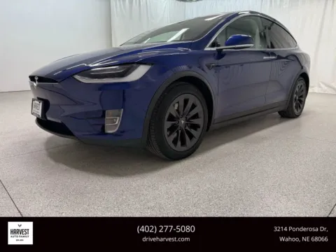 Blue 2018 Tesla Model X 100D Sport Utility 4D for sale in Wahoo, NE