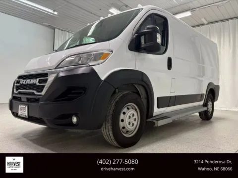 White 2023 Ram ProMaster Cargo Van 2500 Low Roof Van 3D for sale in Wahoo, NE