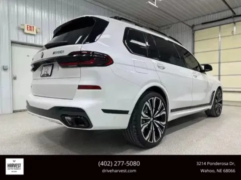 More photos of 2024 BMW X7 M60i Sport Utility 4D at Harvest Auto Family, NE