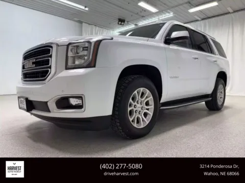 White 2018 GMC Yukon SLT Sport Utility 4D for sale in Wahoo, NE