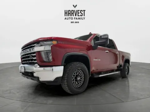 Red 2020 Chevrolet Silverado 3500 HD Crew Cab LTZ Pickup 4D 6 1/2 ft for sale in Wahoo, NE