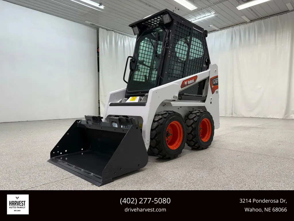 White 2024 Bobcat S70 Cab/Heat for sale in Wahoo, NE