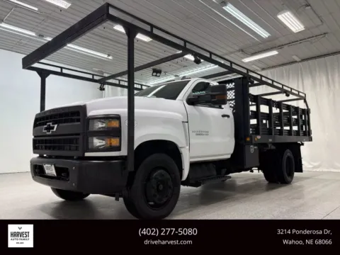 White 2020 Chevrolet Silverado 5500 HD Regular Cab & Chassis LT Cab & Chassis 2D for sale in Wahoo, NE