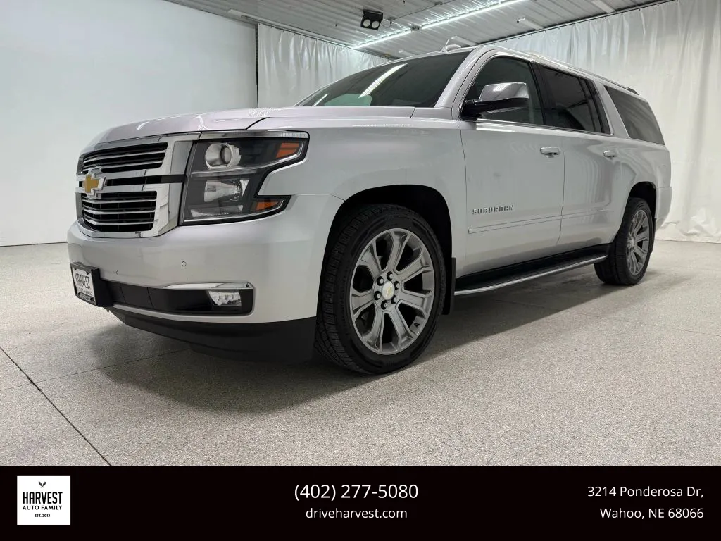 Silver 2020 Chevrolet Suburban Premier Sport Utility 4D for sale in Wahoo, NE