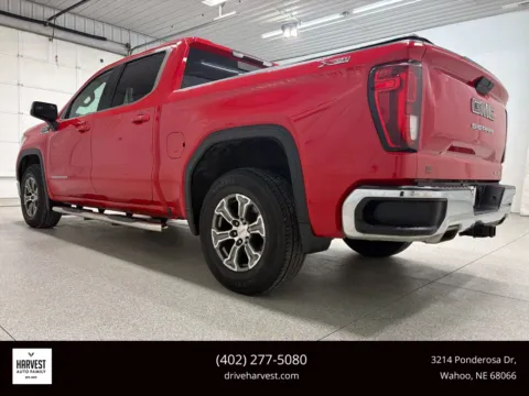 Photos of 2019 GMC Sierra 1500 Crew Cab SLE Pickup 4D 5 3/4 ft for sale in Wahoo, NE at Harvest Auto Family