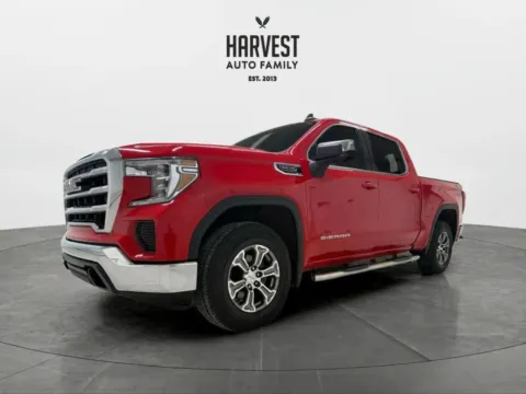 Red 2019 GMC Sierra 1500 Crew Cab SLE Pickup 4D 5 3/4 ft for sale in Wahoo, NE