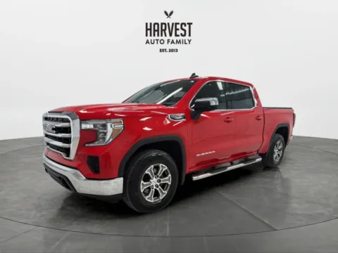 Red 2019 GMC Sierra 1500 Crew Cab SLE Pickup 4D 5 3/4 ft for sale in Wahoo, NE