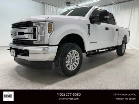 White 2019 Ford F250 Super Duty Crew Cab XLT Pickup 4D 6 3/4 ft for sale in Wahoo, NE