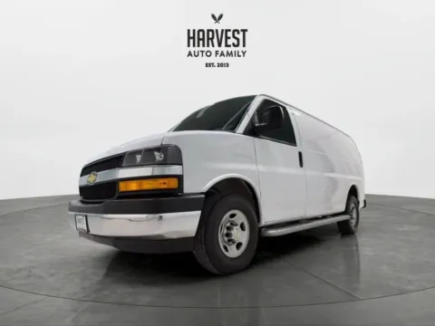 White 2023 Chevrolet Express 2500 Cargo Regular Van 3D for sale in Wahoo, NE
