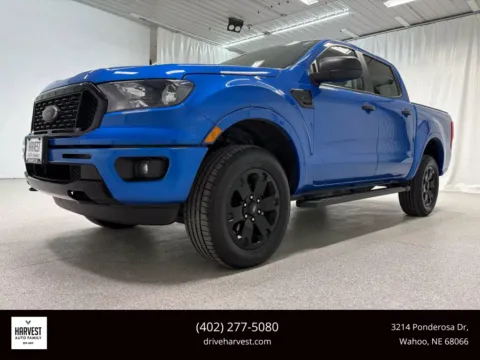 Blue 2021 Ford Ranger SuperCrew XLT Pickup 4D 5 ft for sale in Wahoo, NE