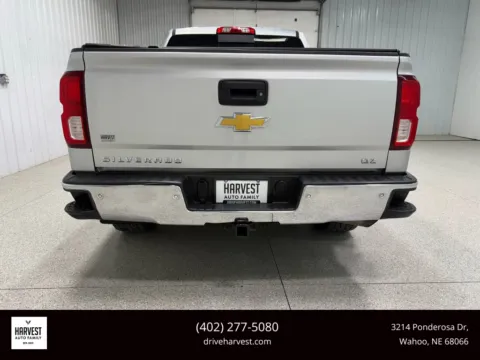 Another view of 2018 Chevrolet Silverado 1500 Crew Cab LTZ Pickup 4D 5 3/4 ft for sale in Wahoo, NE at Harvest Auto Family