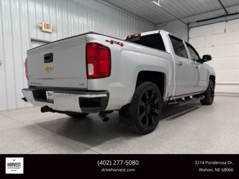 More photos of 2018 Chevrolet Silverado 1500 Crew Cab LTZ Pickup 4D 5 3/4 ft at Harvest Auto Family, NE