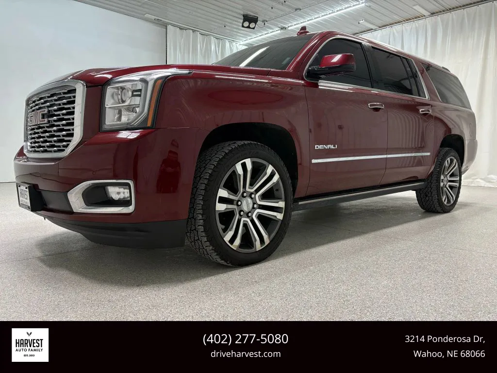 Red 2018 GMC Yukon XL Denali Sport Utility 4D for sale in Wahoo, NE