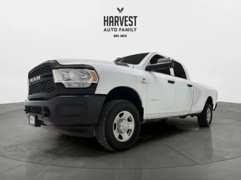 White 2022 Ram 3500 Crew Cab Tradesman Pickup 4D 8 ft for sale in Wahoo, NE