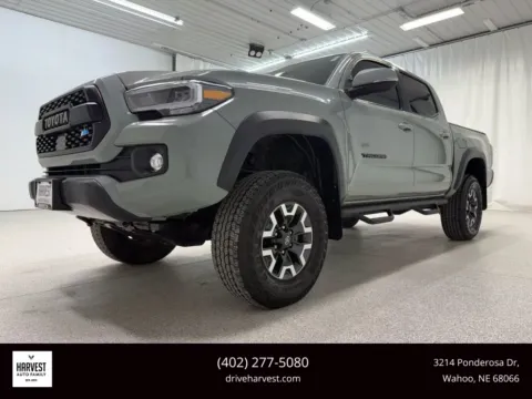 Gray 2023 Toyota Tacoma Double Cab TRD Off-Road Pickup 4D 5 ft for sale in Wahoo, NE