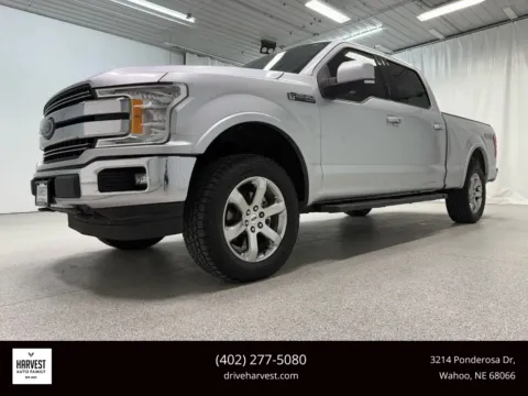Silver 2019 Ford F-150 SuperCrew Cab Lariat Pickup 4D 6 1/2 ft for sale in Wahoo, NE