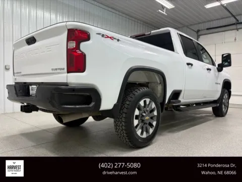 More photos of 2024 Chevrolet Silverado 2500 HD Crew Cab Custom Pickup 4D 6 1/2 ft at Harvest Auto Family, NE