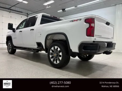 Photos of 2024 Chevrolet Silverado 2500 HD Crew Cab Custom Pickup 4D 6 1/2 ft for sale in Wahoo, NE at Harvest Auto Family