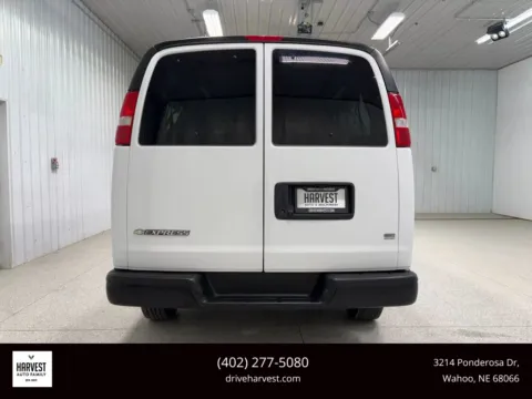 Another view of 2022 Chevrolet Express 3500 Passenger LS Extended Van 3D for sale in Wahoo, NE at Harvest Auto Family
