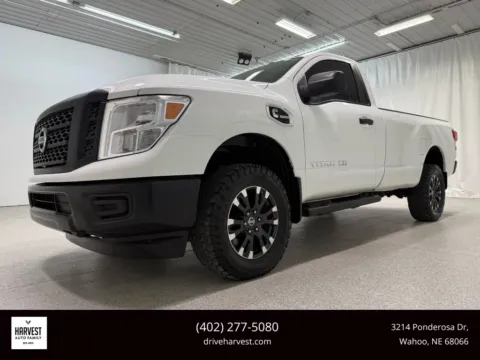White 2017 Nissan TITAN XD Single Cab S Pickup 2D 8 ft for sale in Wahoo, NE