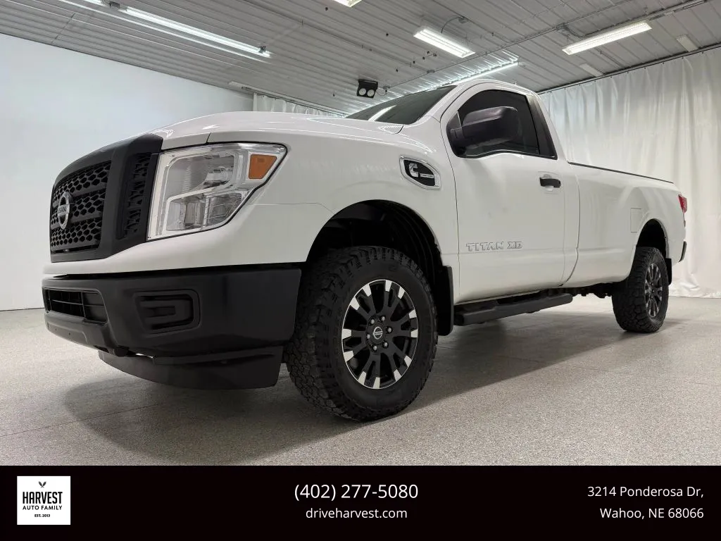 White 2017 Nissan TITAN XD Single Cab S Pickup 2D 8 ft for sale in Wahoo, NE