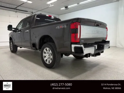 Photos of 2025 Ford F250 Super Duty Crew Cab King Ranch Pickup 4D 6 3/4 ft for sale in Wahoo, NE at Harvest Auto Family