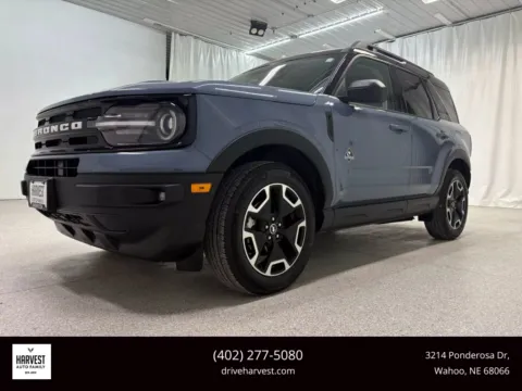 Gray 2024 Ford Bronco Sport Outer Banks Sport Utility 4D for sale in Wahoo, NE