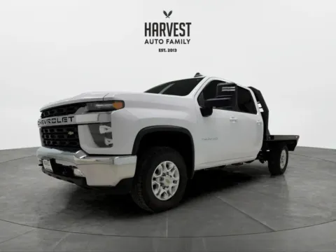 White 2022 Chevrolet Silverado 2500 HD Crew Cab LT Pickup 4D 8 ft for sale in Wahoo, NE