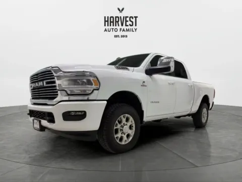 White 2024 Ram 2500 Crew Cab Laramie Pickup 4D 6 1/3 ft for sale in Wahoo, NE
